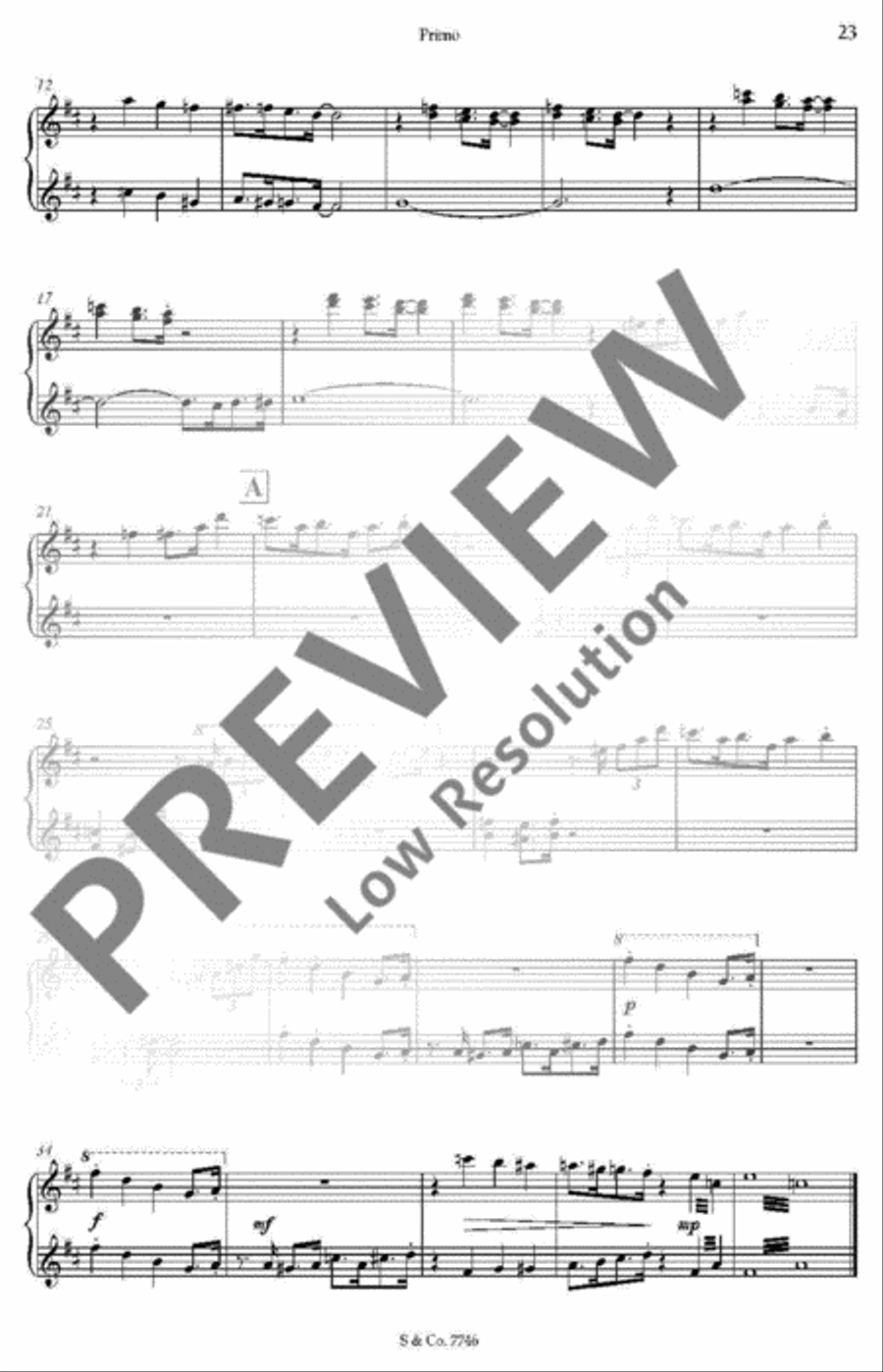 Easy Jazzy Piano Duets Piano Duet scores gallery preview page 19