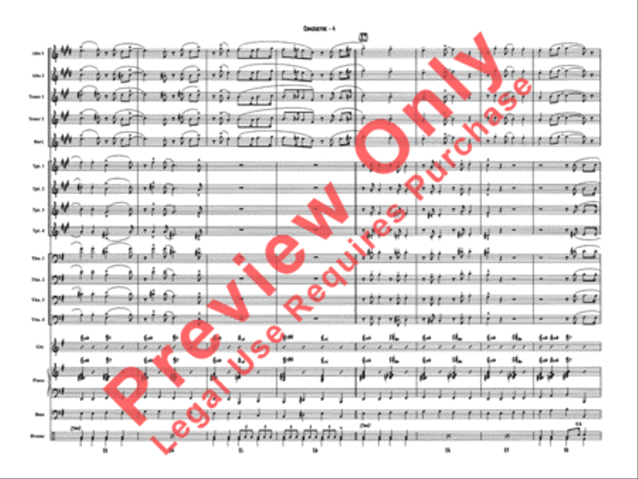 Sing, Sing, Sing Jazz Ensemble scores gallery preview page 7