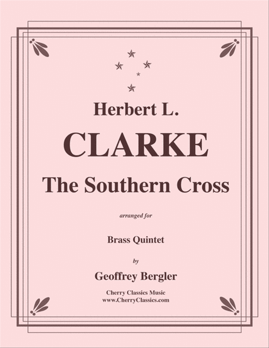 The Southern Cross for Brass Quintet Brass Quintet scores gallery preview page 1