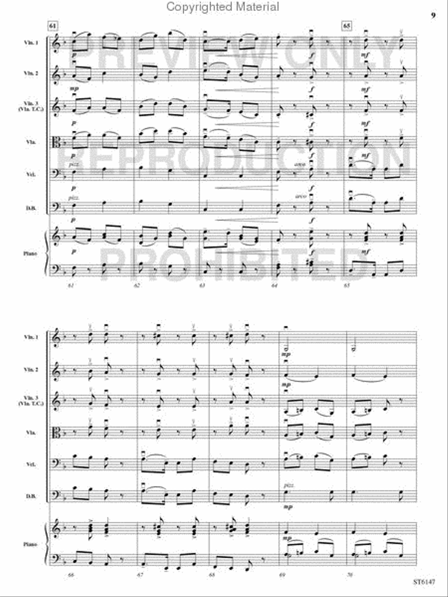 Hansel and Gretel String Orchestra scores gallery preview page 8