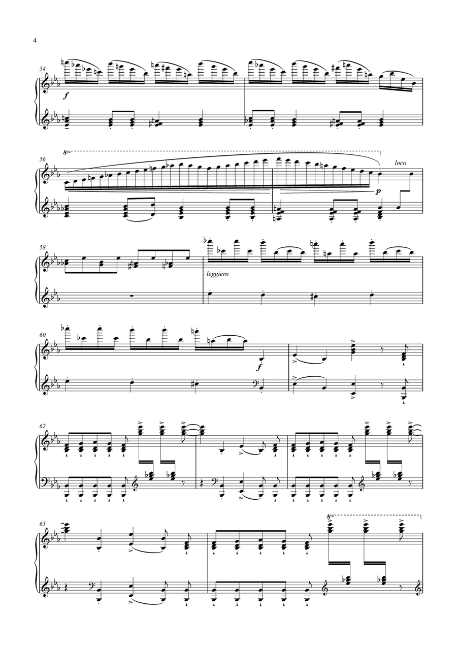 Bohemian Rhapsody Piano Solo scores gallery preview page 4