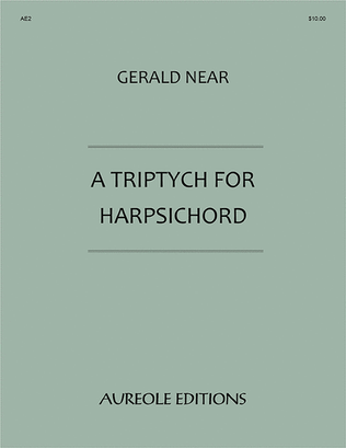 Book cover for Triptych for Harpsichord