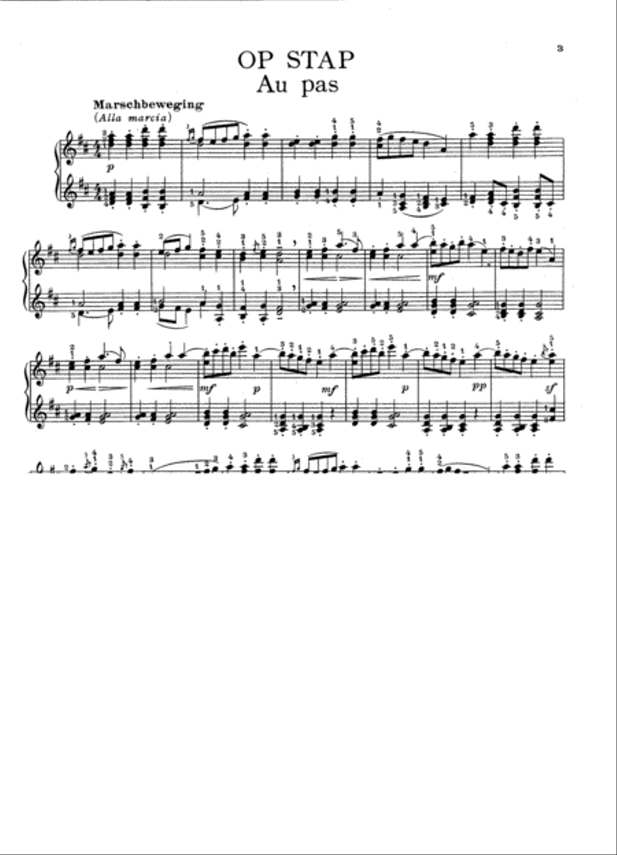 Kindersuite for Piano Solo Piano Solo scores gallery preview page 2