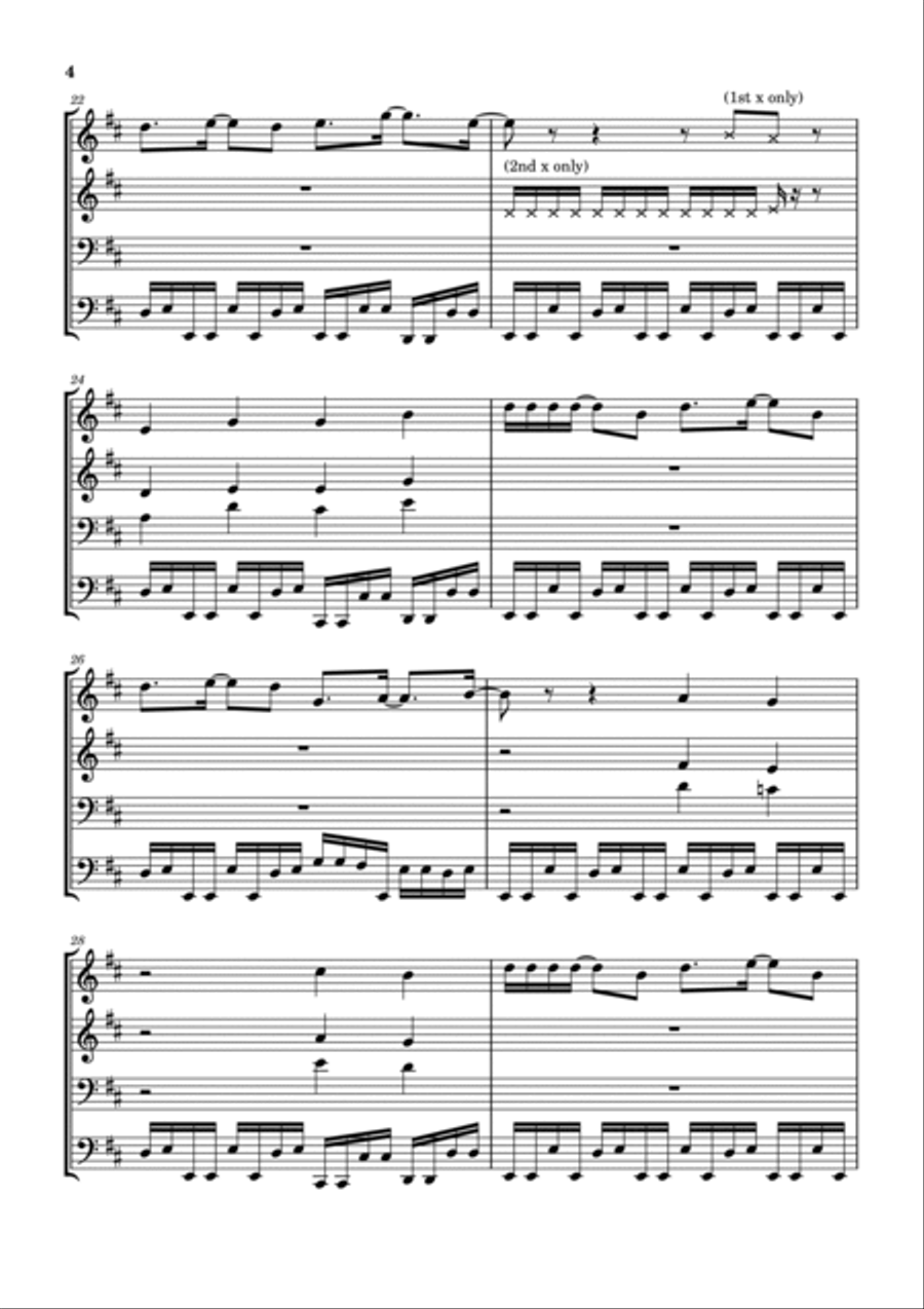 Raging Waters Brass Ensemble scores gallery preview page 5