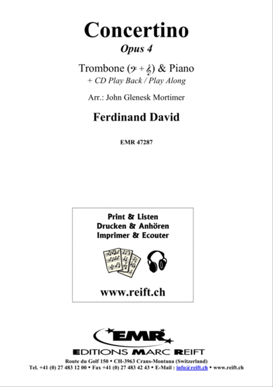 Concertino Piano Accompaniment scores gallery preview page 2