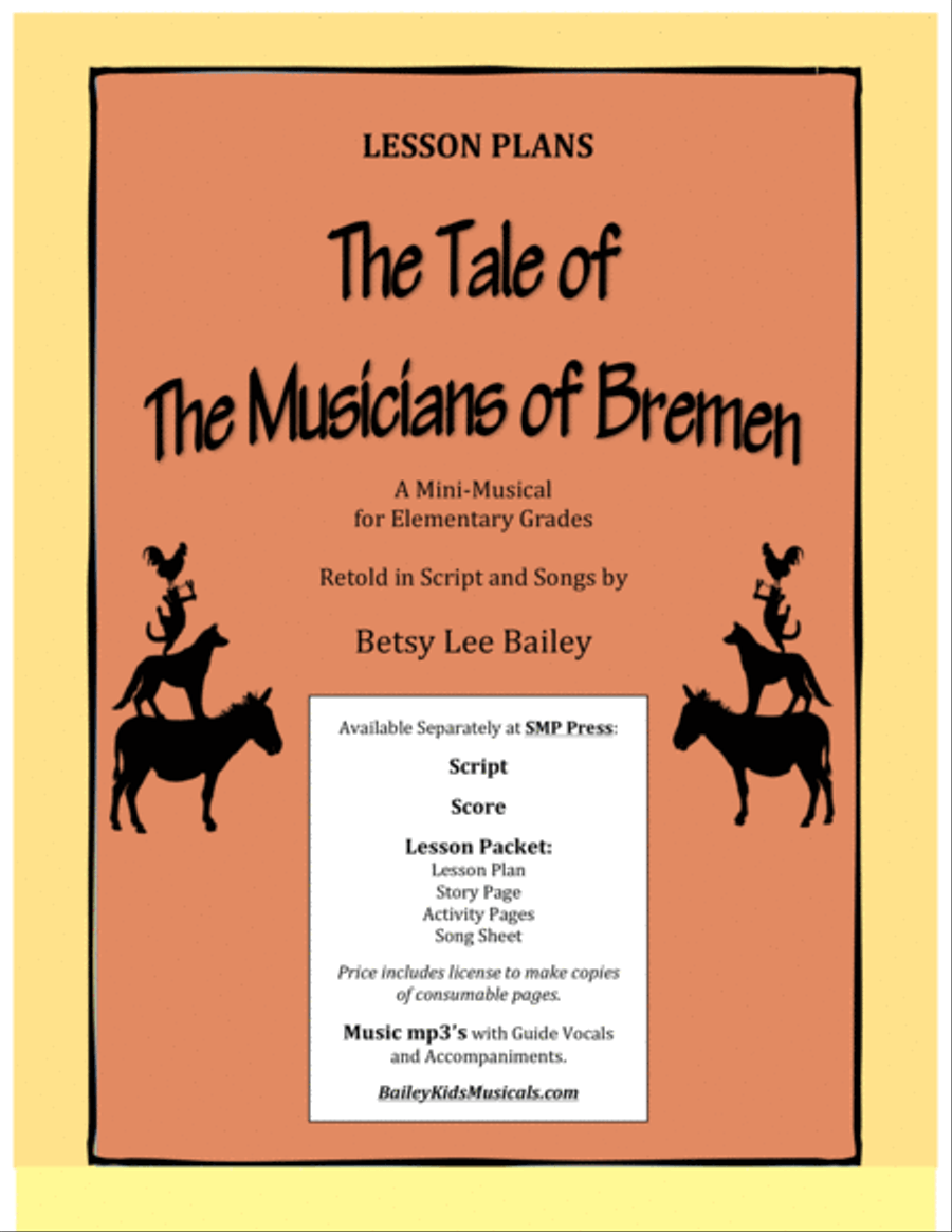 Musicians of Bremen - Lesson Plans Small Ensemble scores gallery preview page 1