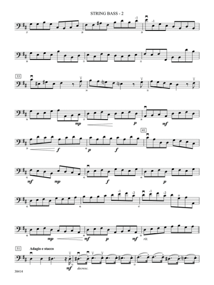 Concerto a Cinque, Op. 7, No. 1: String Bass