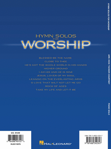 Hymn Solos for Worship image number null