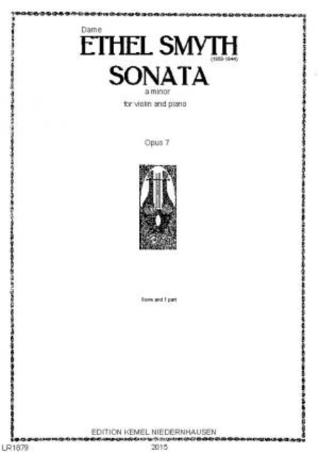 Sonata a minor : for violin and piano, opus 7