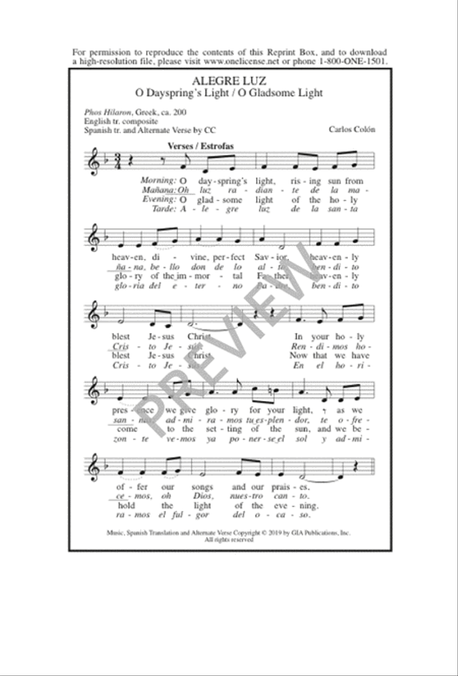 Alegre Luz 4-Part scores gallery preview page 15