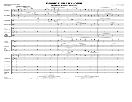 Danny Elfman Closer - Full Score