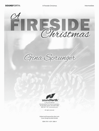 Book cover for A Fireside Christmas