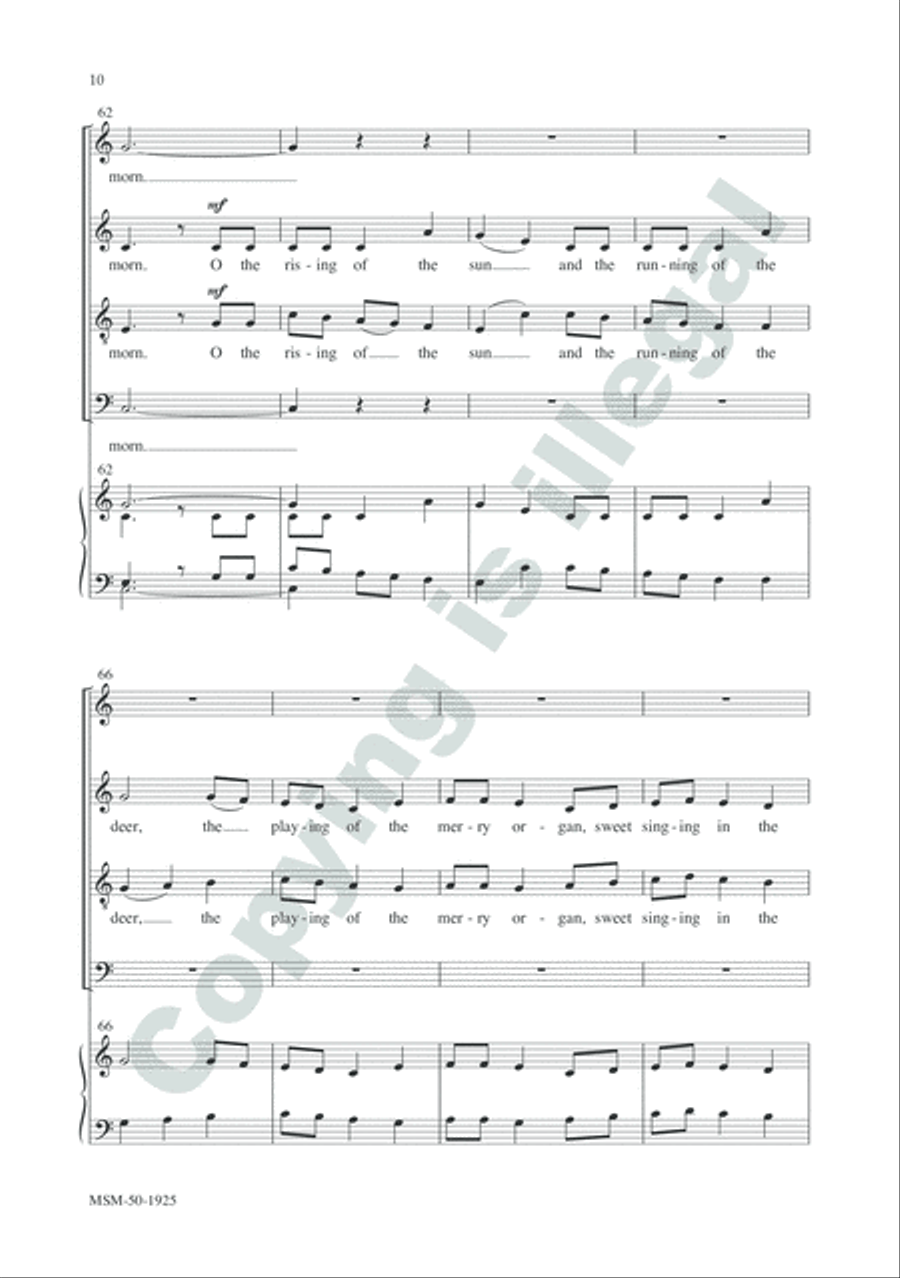 The Holly and the Ivy The Holly and the Ivy Divisi scores gallery preview page 10