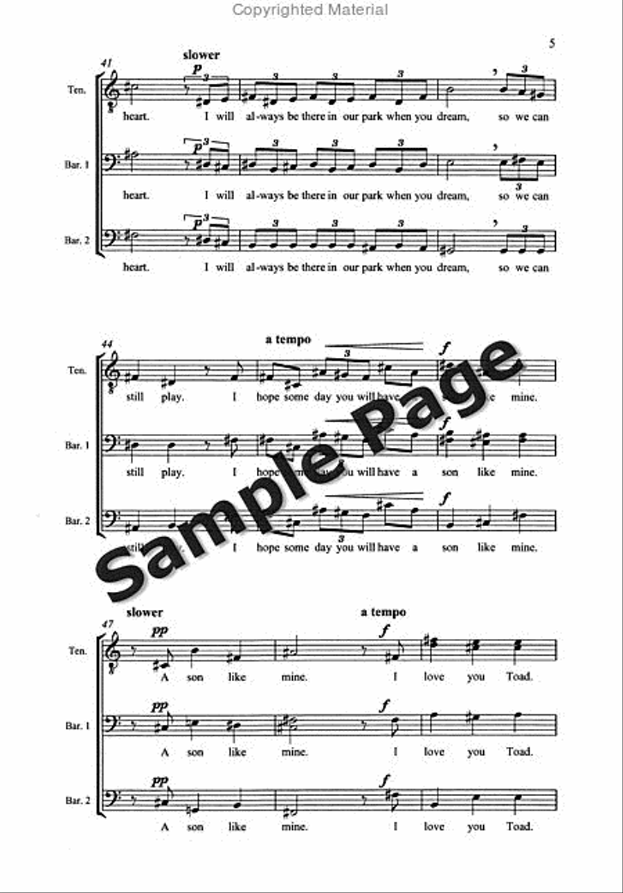 Last Letter Home Last Letter Home 3-Part scores gallery preview page 8