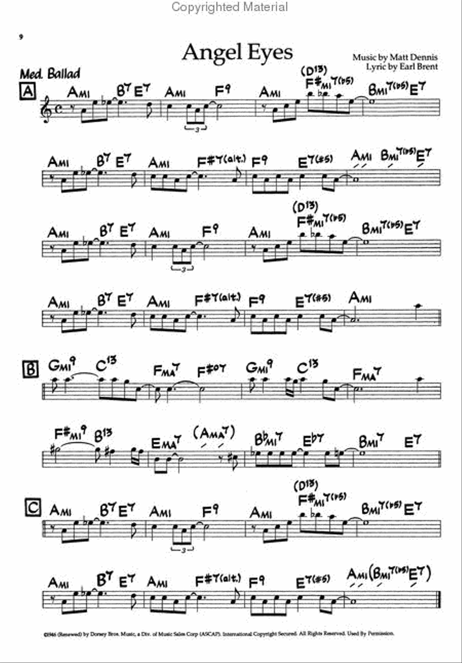 The New Real Book - Eb Edition E-Flat Instrument scores gallery preview page 3