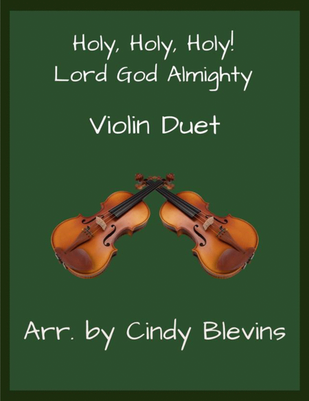 Holy, Holy, Holy! Lord God Almighty, for Violin Duet image number null