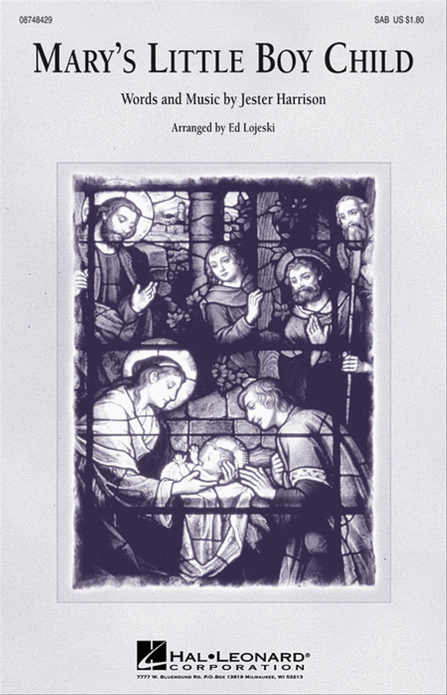 Mary's Little Boy Child 3-Part scores gallery preview page 1