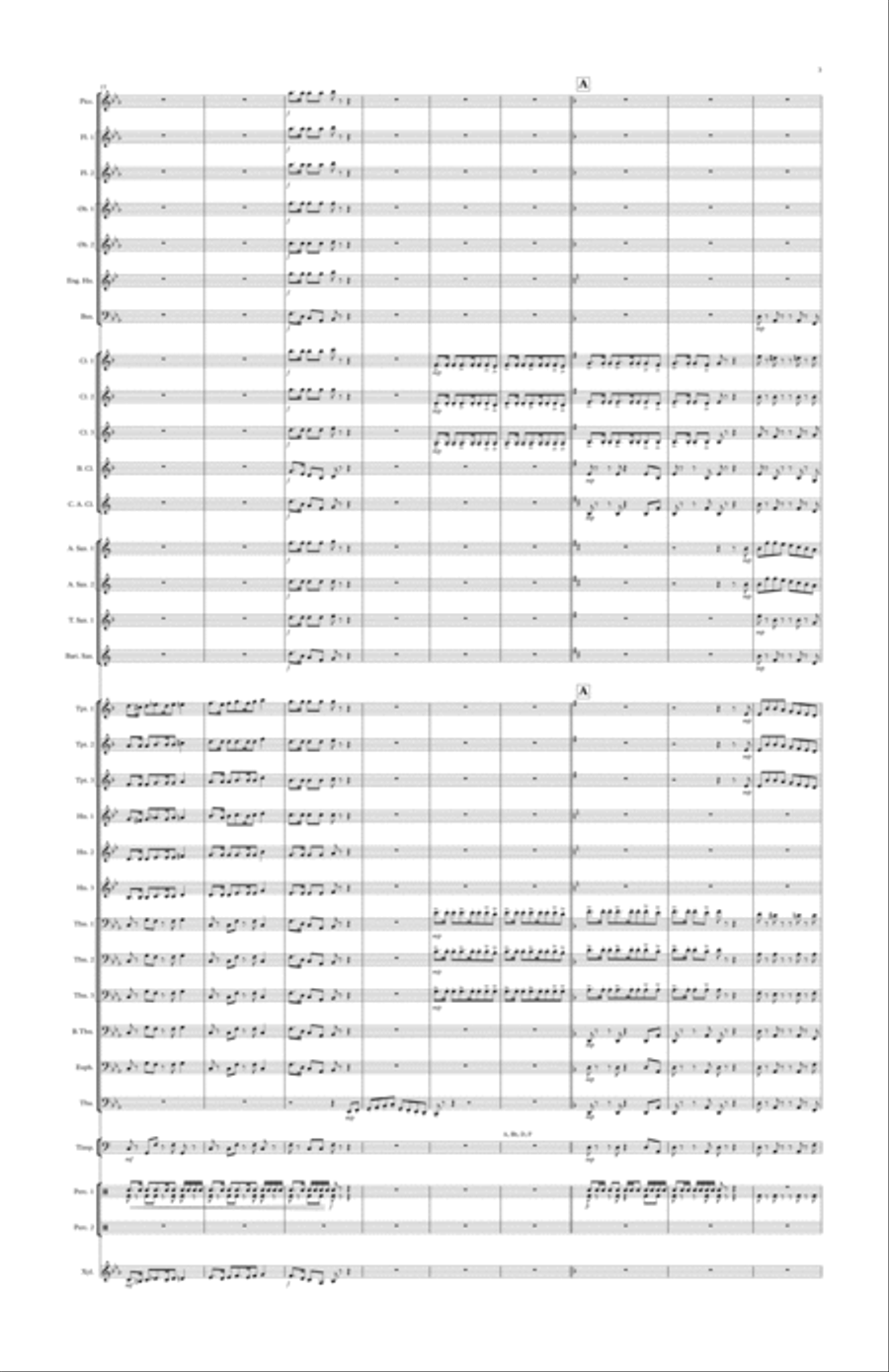 Rested Merry Gentlemen Concert Band scores gallery preview page 3