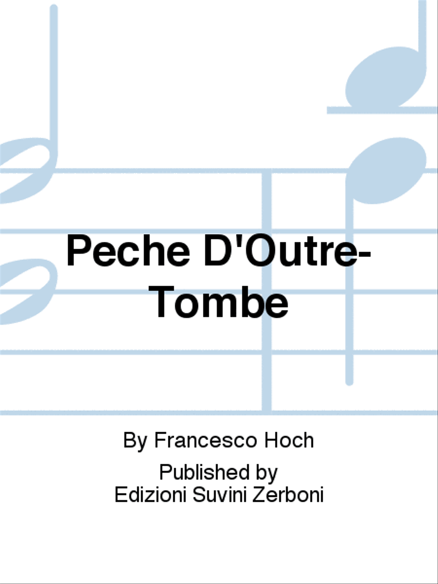 Peche D'Outre- Tombe String Orchestra scores gallery preview page 1