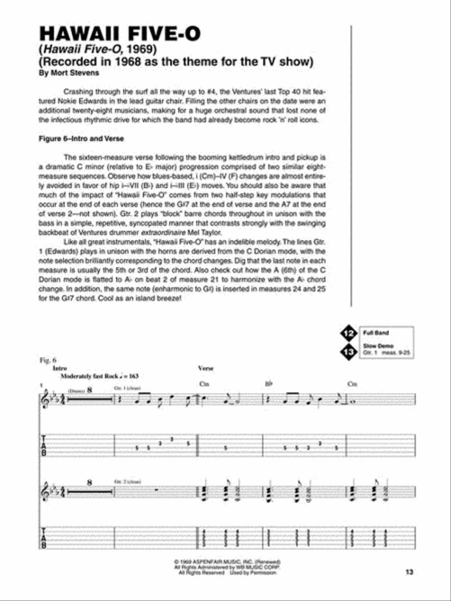 The Best of The Ventures (Book & CD) Electric Guitar scores gallery preview page 4