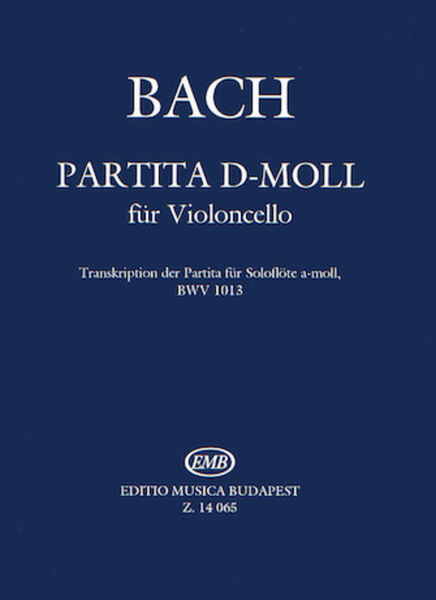 Partita in D minor (Transcription of BWV 1013)