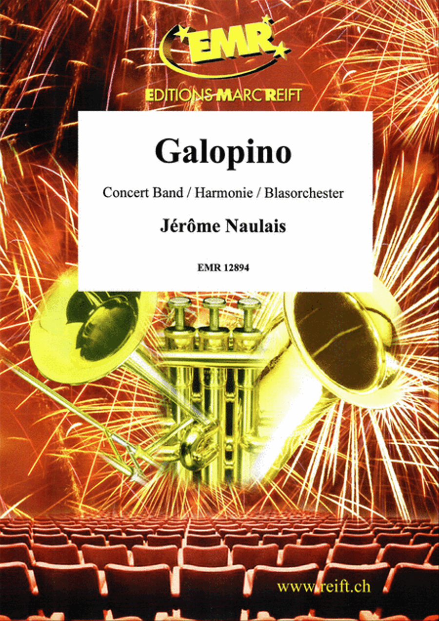 Galopino Concert Band scores gallery preview page 1