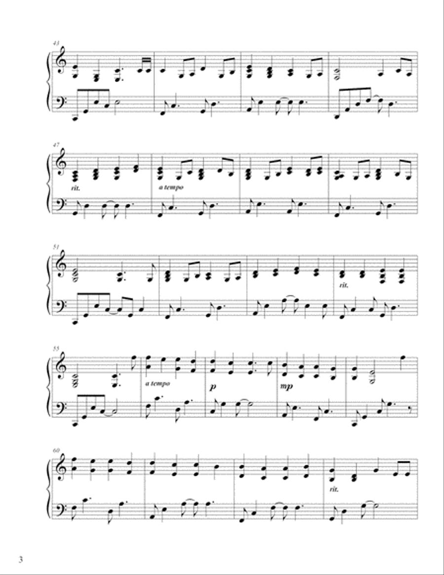 Cupid Blindfolded (Full album sheet music) Piano Solo scores gallery preview page 5
