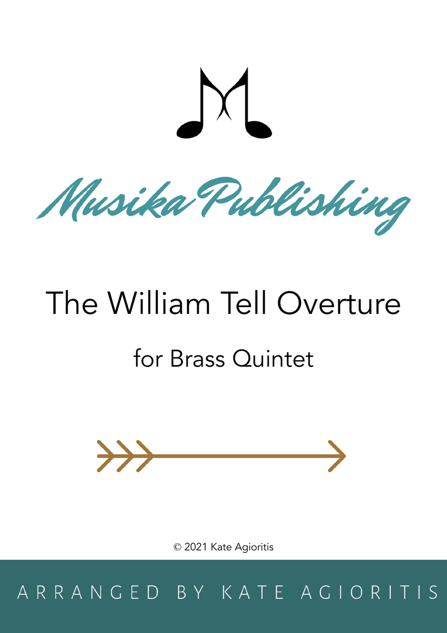 William Tell Overture - For Brass Quintet Brass Quintet scores gallery preview page 1
