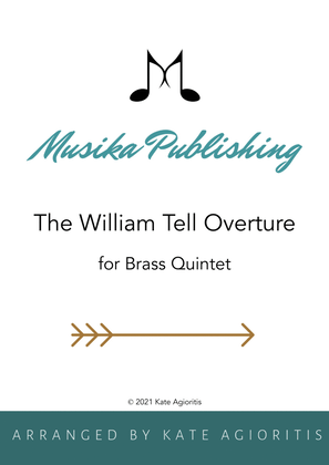 Book cover for William Tell Overture - For Brass Quintet