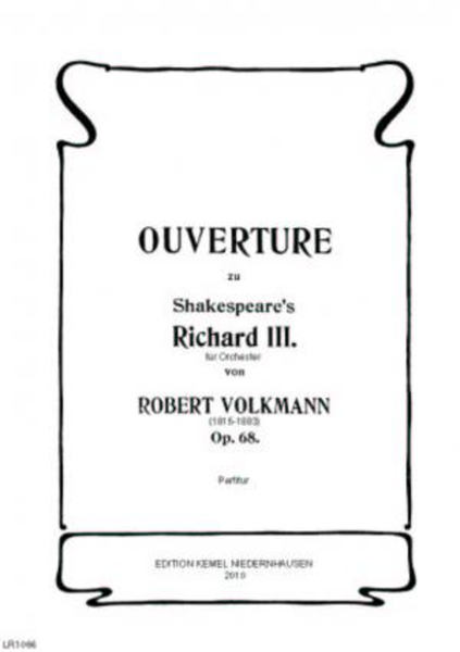 Ouverture zu Shakespeare's Richard III