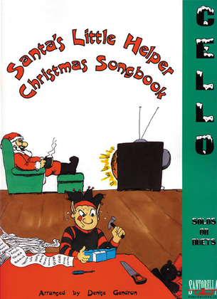Book cover for Santa's Little Helper for Cello with CD
