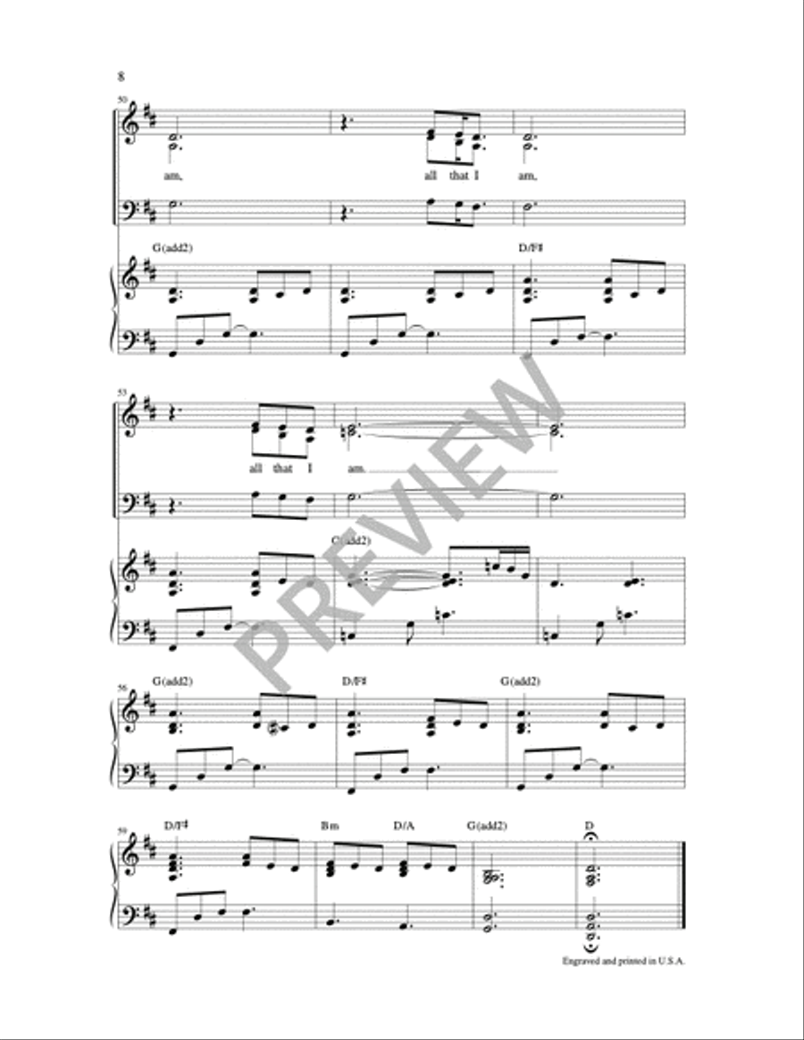 Take, O Lord, and Receive 3-Part scores gallery preview page 6