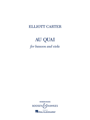 Book cover for Au Quai
