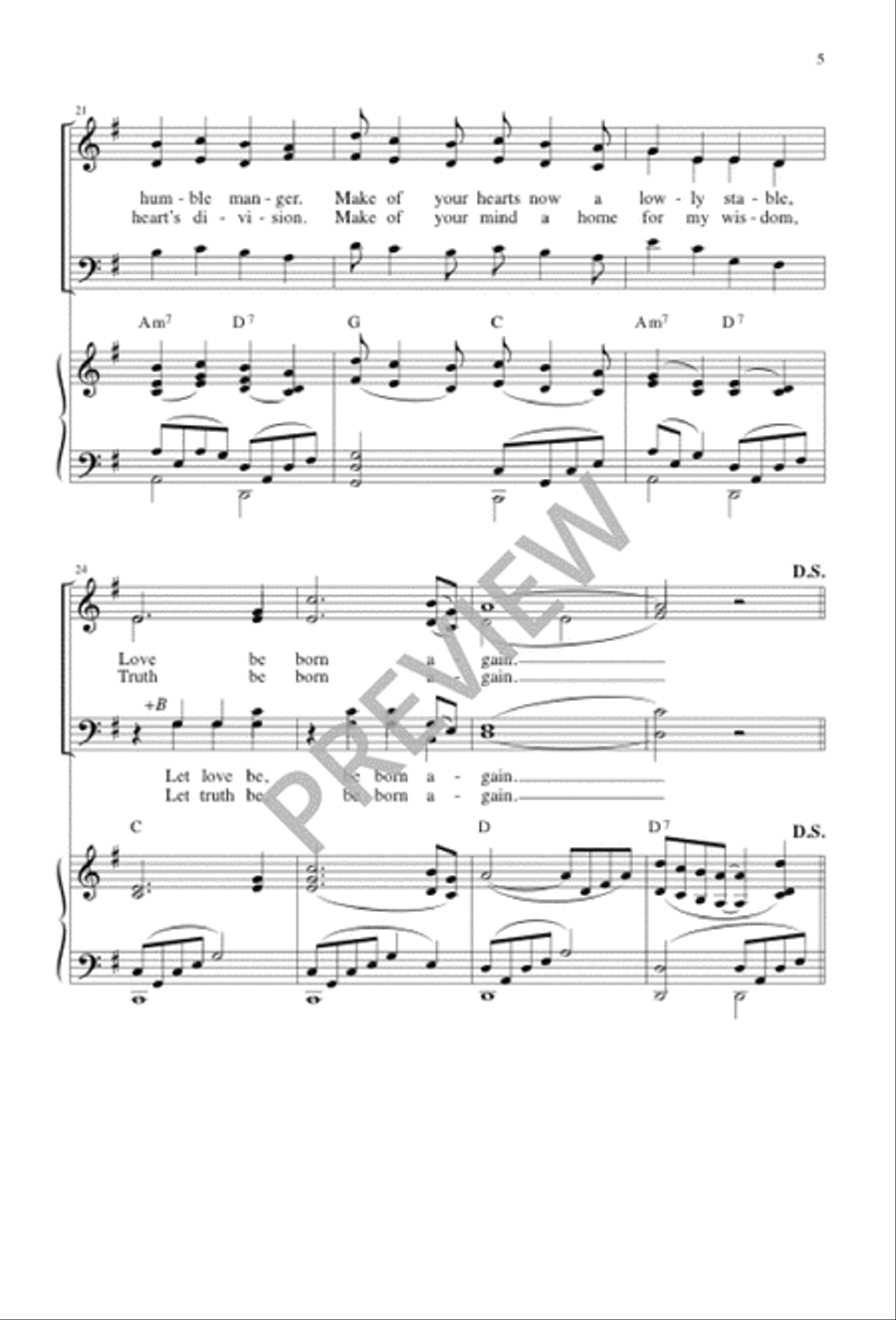 Come to the Feast Divine Come to the Feast Divine 4-Part scores gallery preview page 6