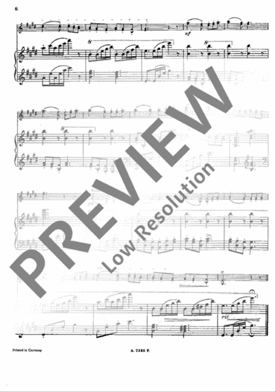 Sonatina Violin Solo scores gallery preview page 10