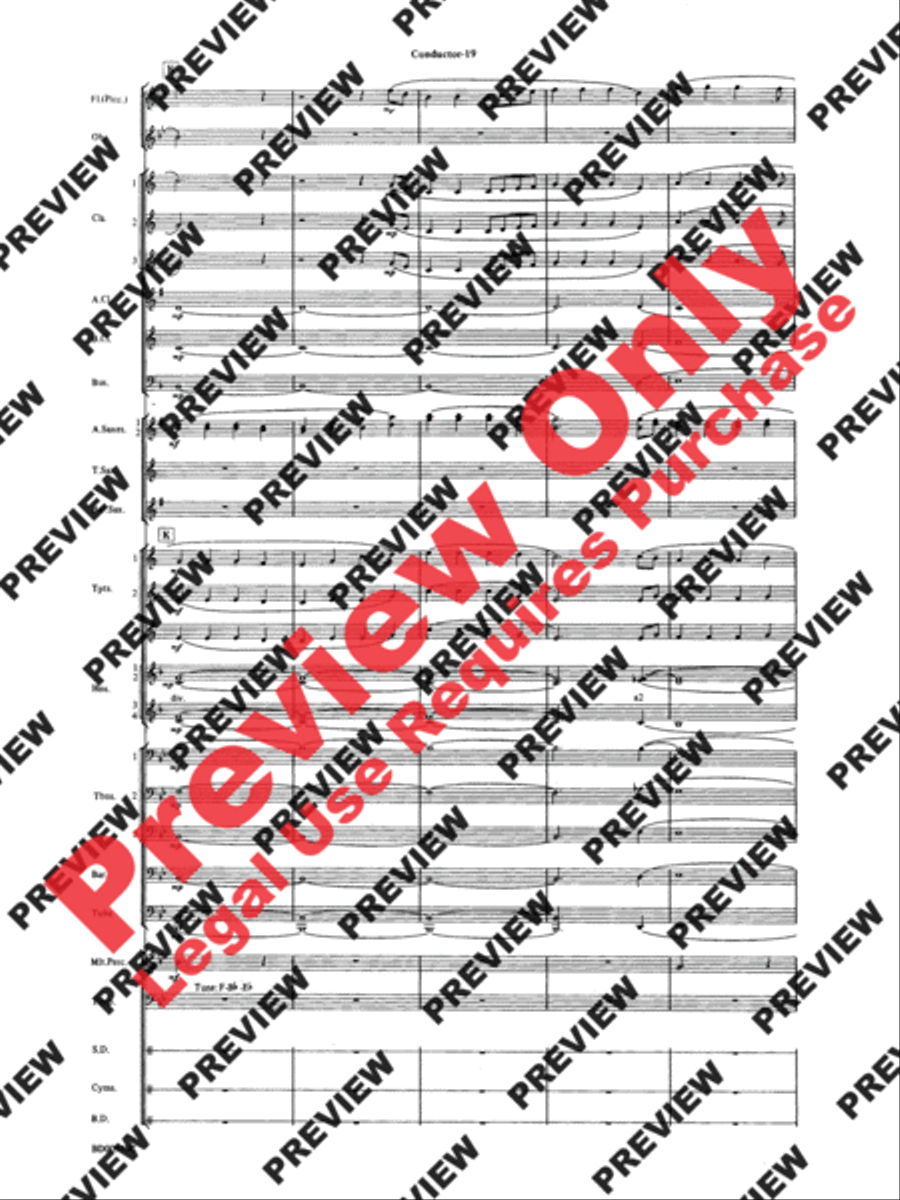 The Civil War The Civil War Concert Band scores gallery preview page 21