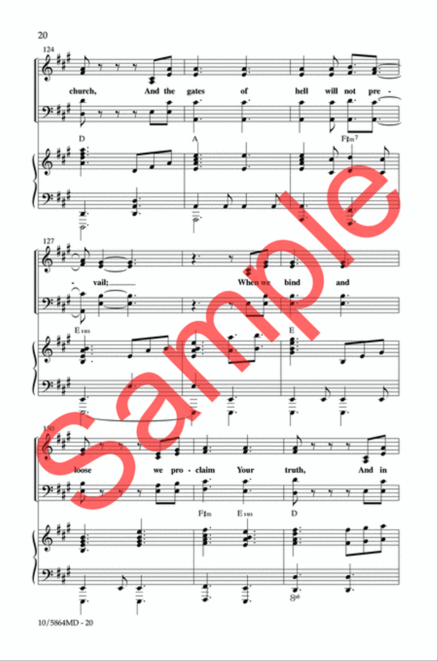 Build Your Church 4-Part scores gallery preview page 19