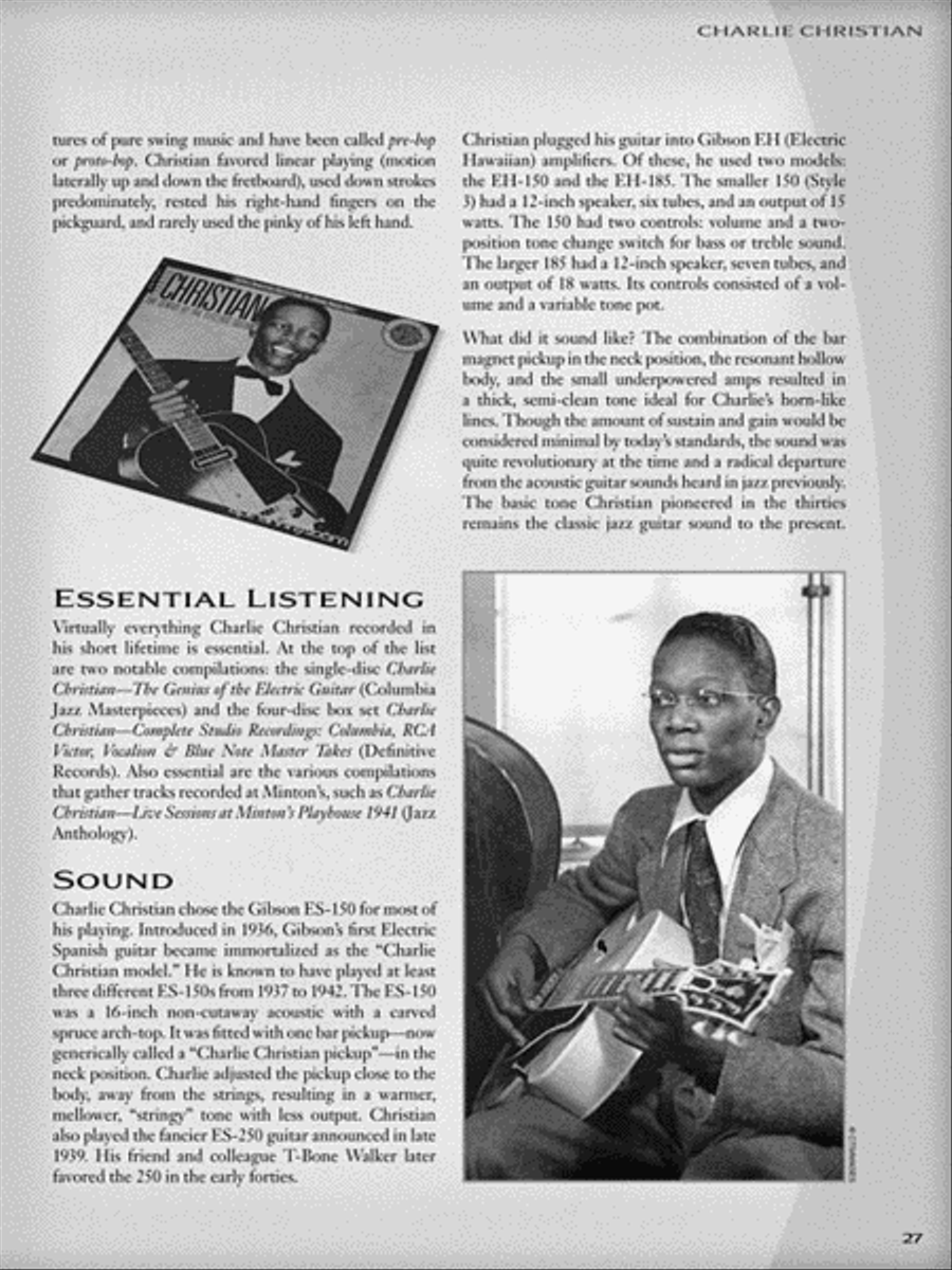Jazz Guitar Icons Electric Guitar scores gallery preview page 4