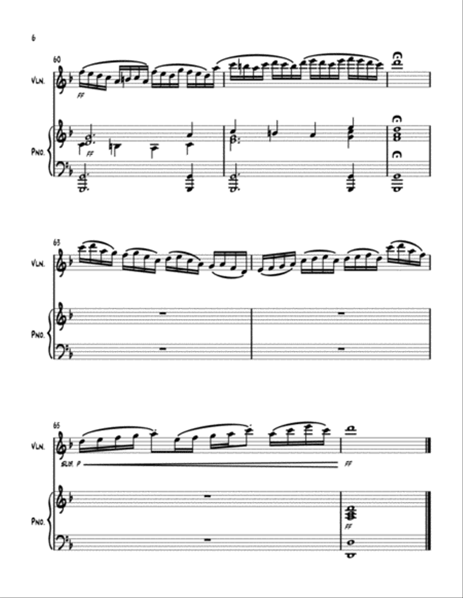 The Voyage of Will Steed no. 1 Violin Solo scores gallery preview page 6