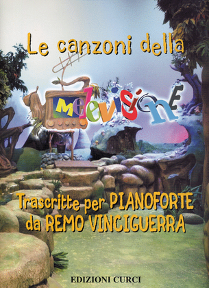 Book cover for Le canzoni della Melevisione