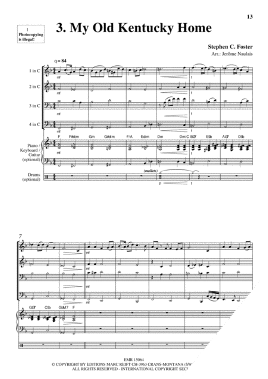Brass Quartets Vol. 7 Brass Ensemble scores gallery preview page 5