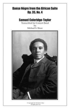 Coleridge-Taylor Danse Negre from the African Suite Op. 34, No. 4 transcribed for Concert Band by Mi