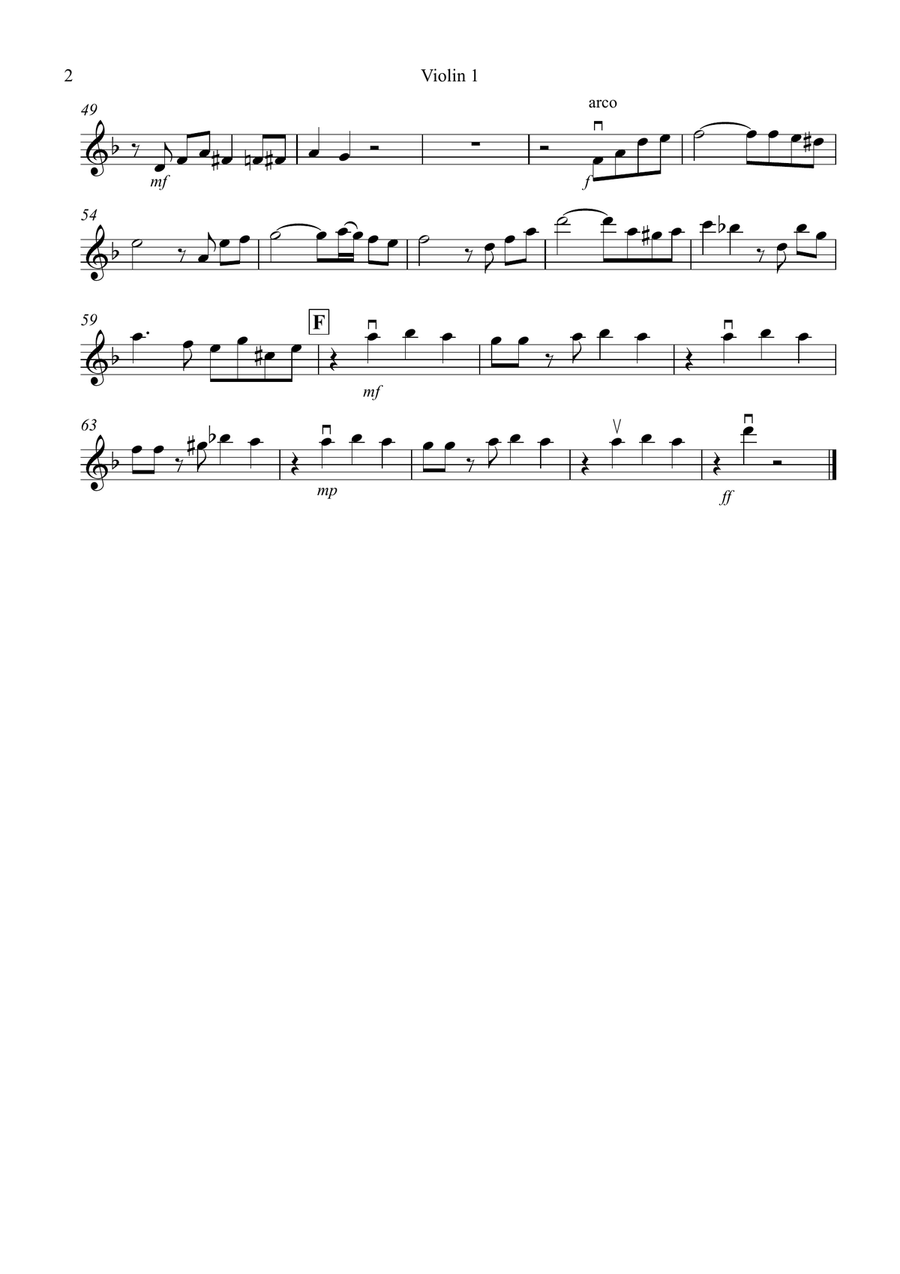 Tasty Tango for String Quartet String Quartet scores gallery preview page 6