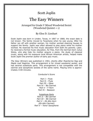 The Easy Winners (Woodwind Sextet)