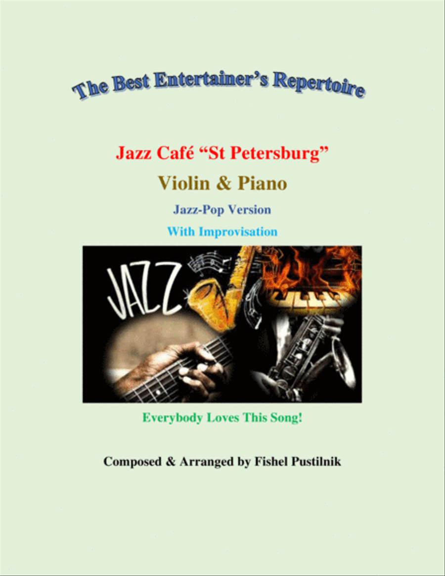 "Jazz Cafe St Petersburg" for Violin and Piano (with Improvisation)-Video image number null