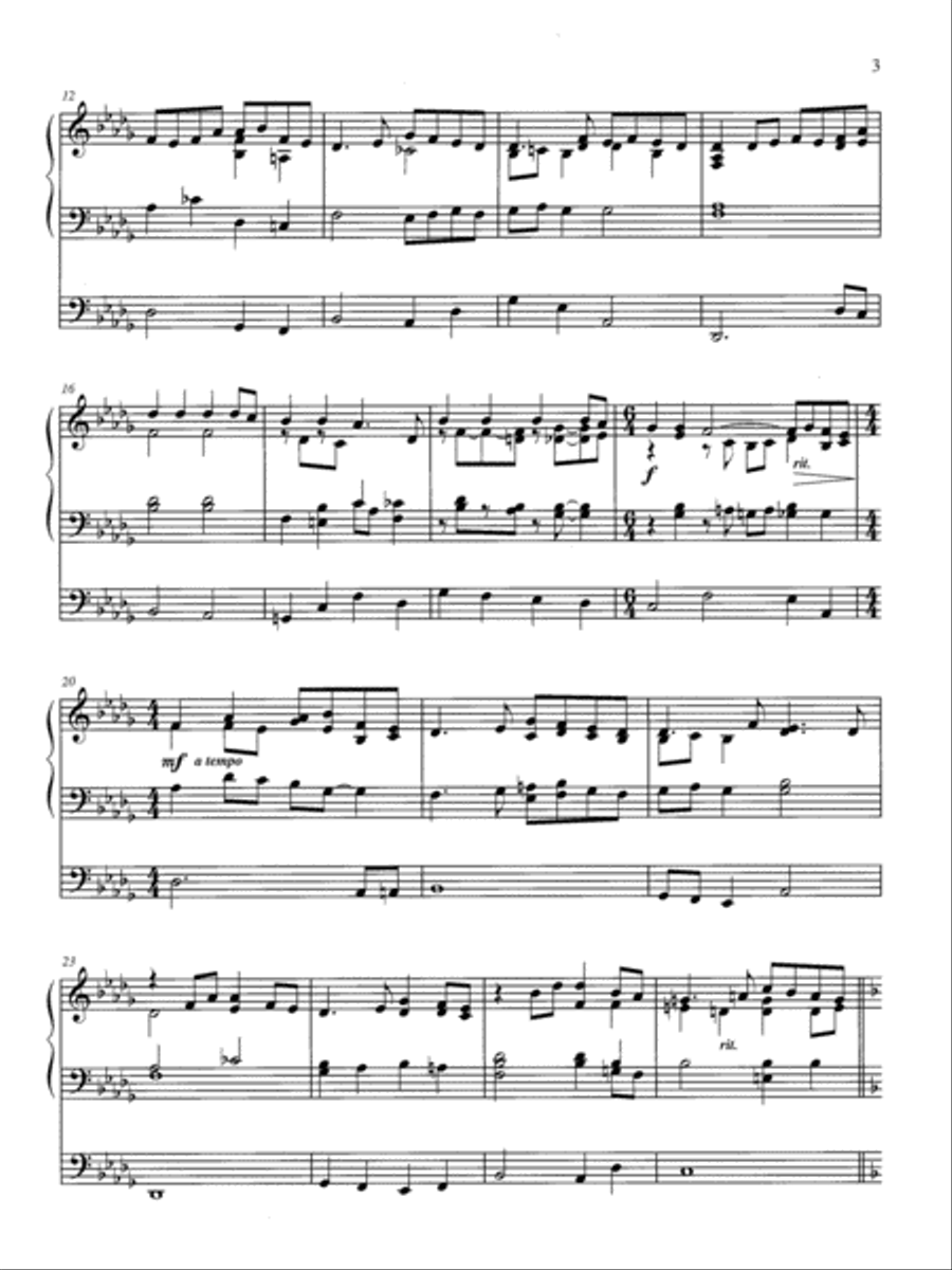 Today's Hymns and Songs II for Organ Organ Solo scores gallery preview page 3