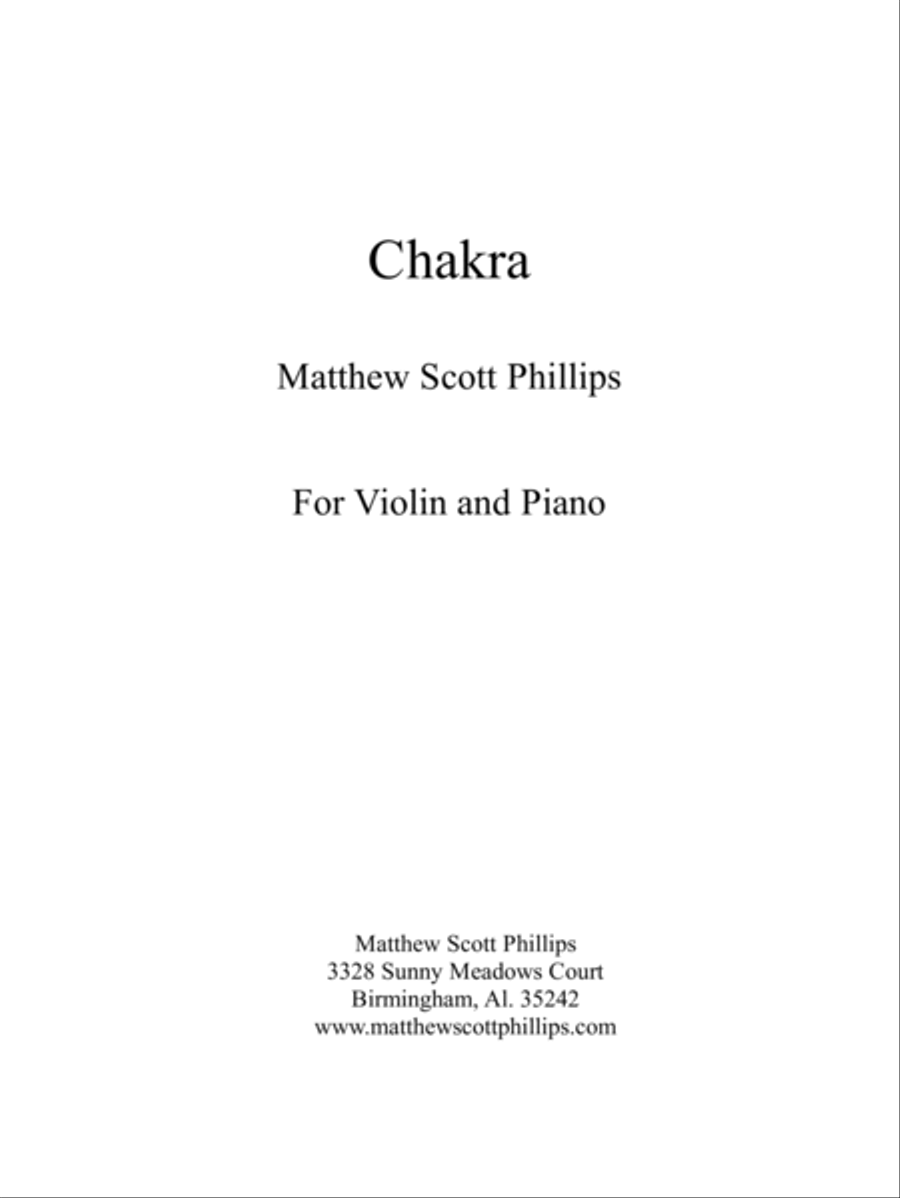 Chakra Violin Solo scores gallery preview page 2