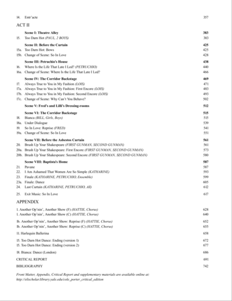 Kiss Me, Kate Full Orchestra scores gallery preview page 4