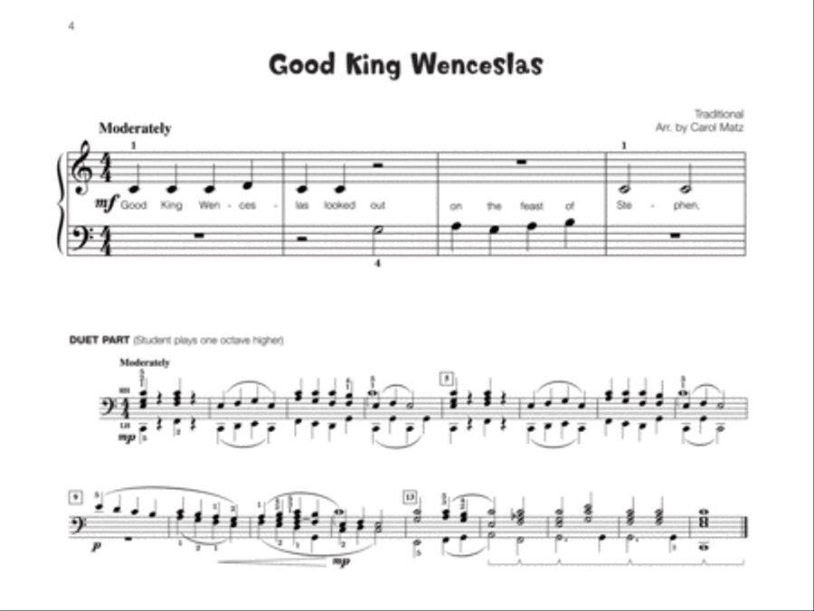 Famous & Fun Christmas, Book 1 Piano Method scores gallery preview page 5