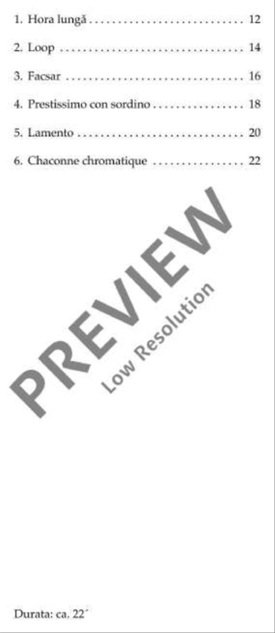 Sonata Sonata Viola Solo scores gallery preview page 8